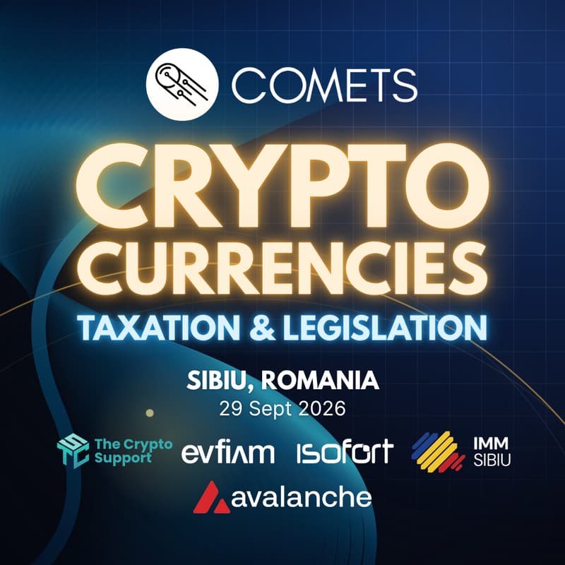 Cover Image for COMETS Crypto Currencies: Fiscality, Legislation & Taxes