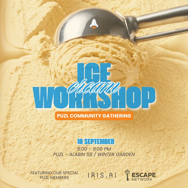 Cover Image for Summer Farewell: The Puzl Ice Cream Workshop
