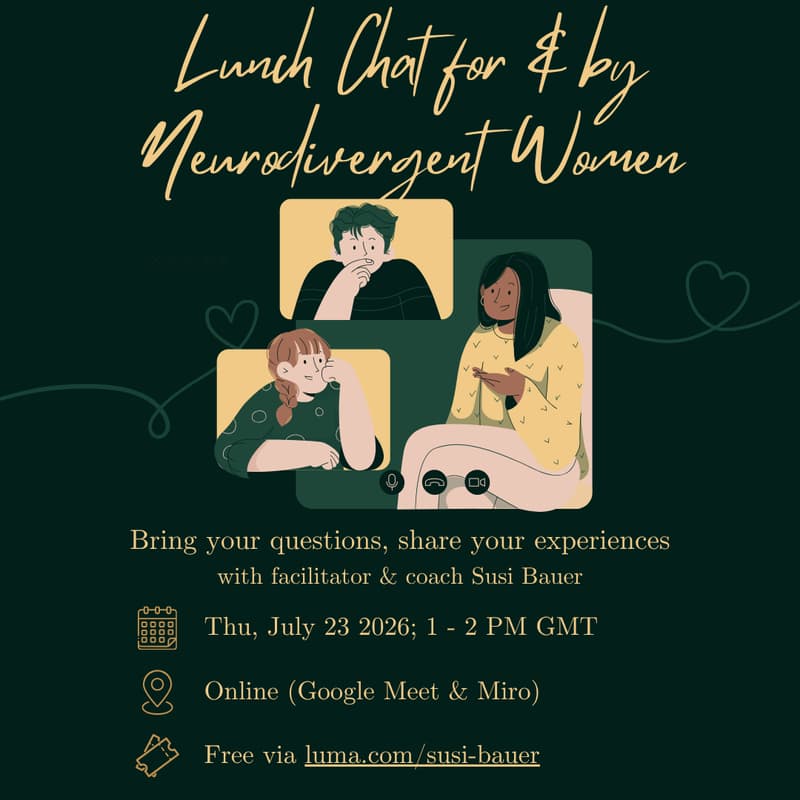 Cover Image for Lunch Chat for Neurodivergent Women (July 2026)