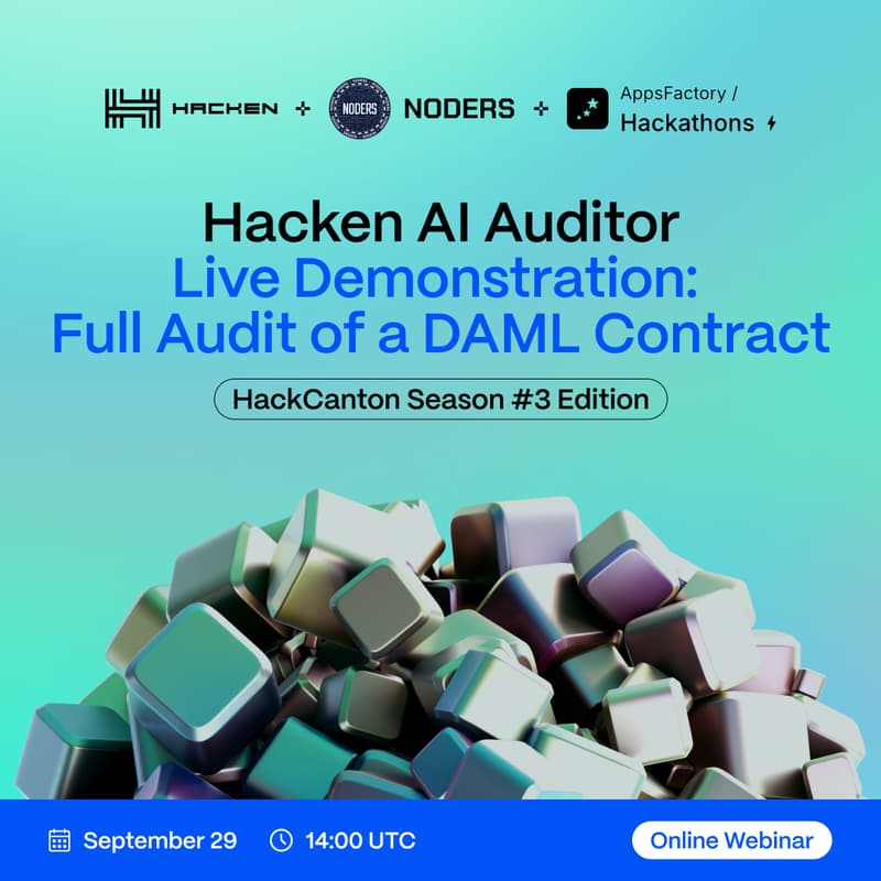 Cover Image for Daml Smart Contract Audit: Live AI Security Analysis