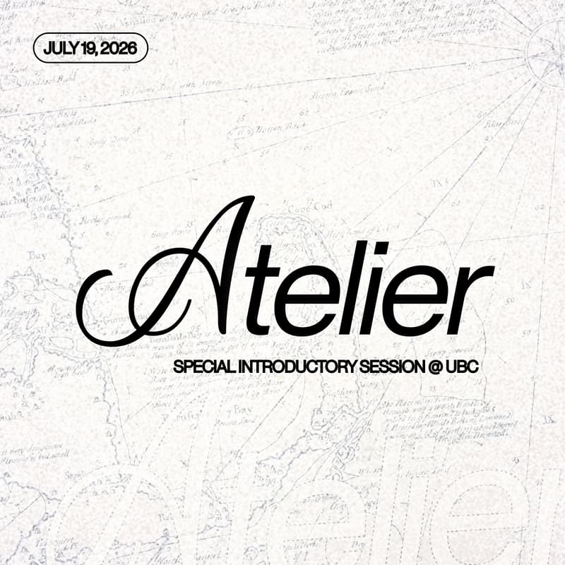 Cover Image for Atelier Introductory Session · UBC #141