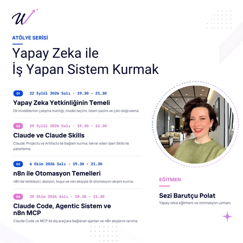 Cover Image for Yapay Zeka ile İş Yapan Sistem Kurmak #3 - n8n ile otomasyon temelleri