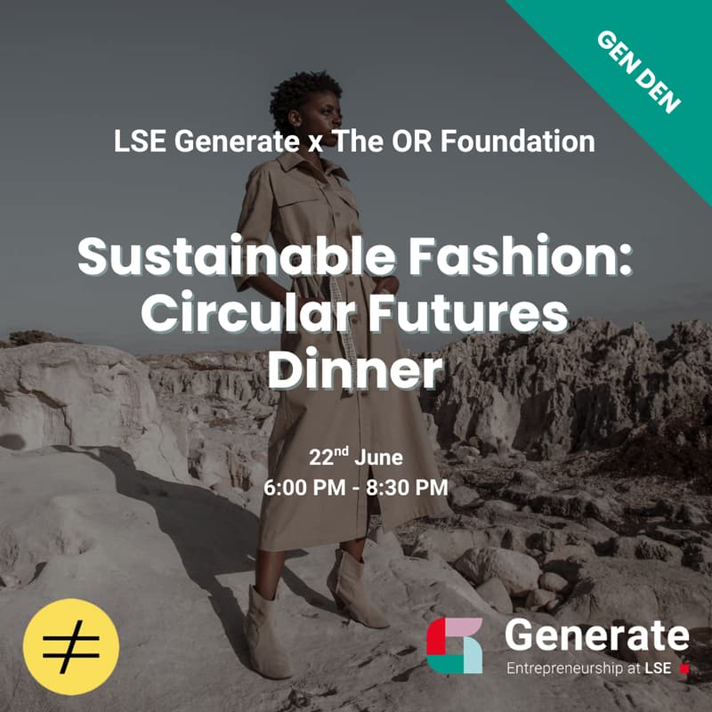 Cover Image for Sustainable Fashion: Circular Futures Evening