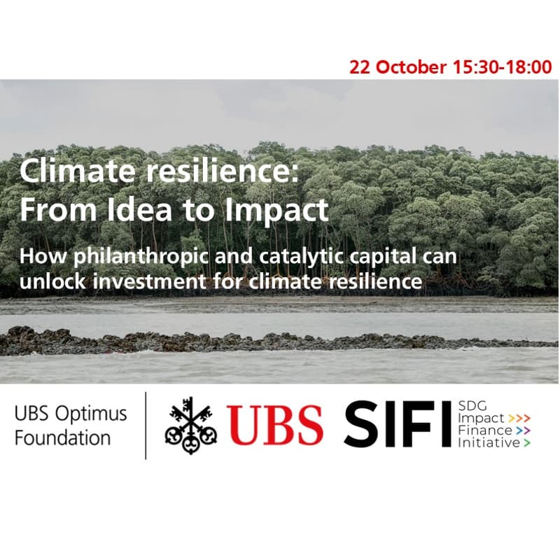 Cover Image for How Philanthropic and Catalytic Capital Can Unlock Investment for Climate Resilience | From Idea to Impact