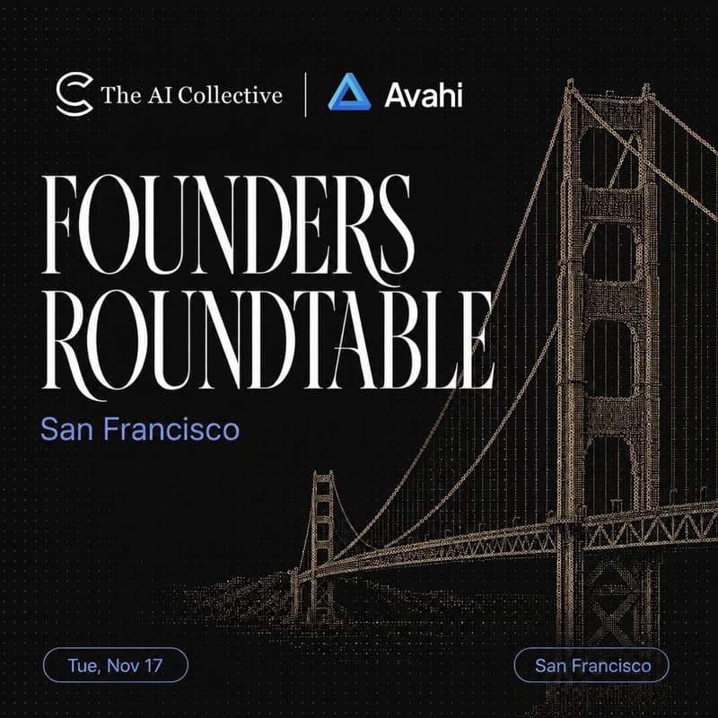 Cover Image for 🧠 AI Founders Roundtable with The AI Collective SF x Avahi