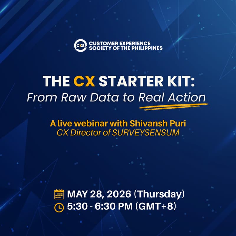 Cover Image for The CX Starter Kit: From Raw Data to Real Action