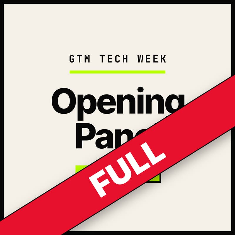 Cover Image for GTM Week: Opening Panel at Google for Startups