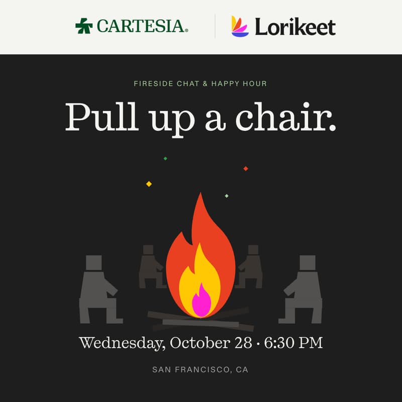 Cover Image for Drinks Around The Fire: Cartesia x Lorikeet