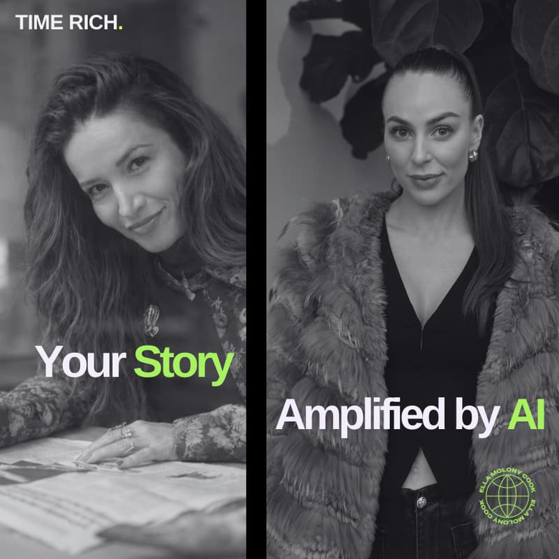 Cover Image for Your Story, Amplified by AI with Award Winning Public Speaker