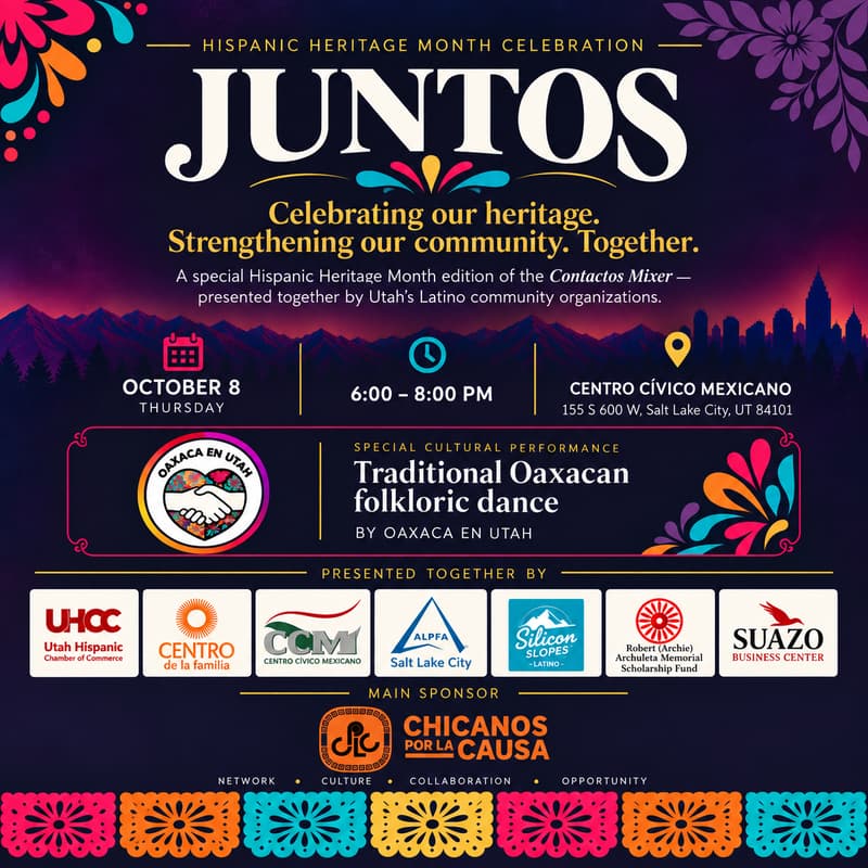 Cover Image for Hispanic Heritage Month Celebration Juntos 🎉