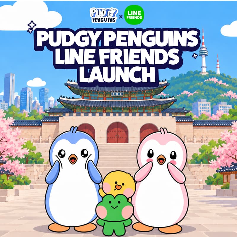 Cover Image for Pudgy Penguins X Line Friends Launch