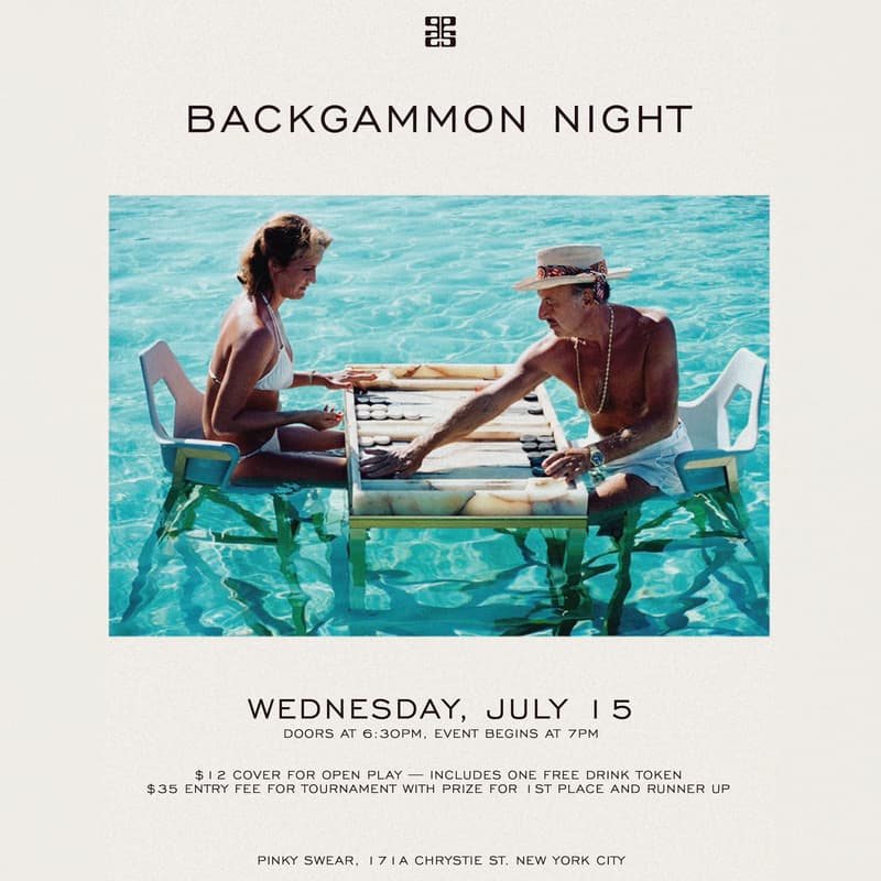 Cover Image for Backgammon Night