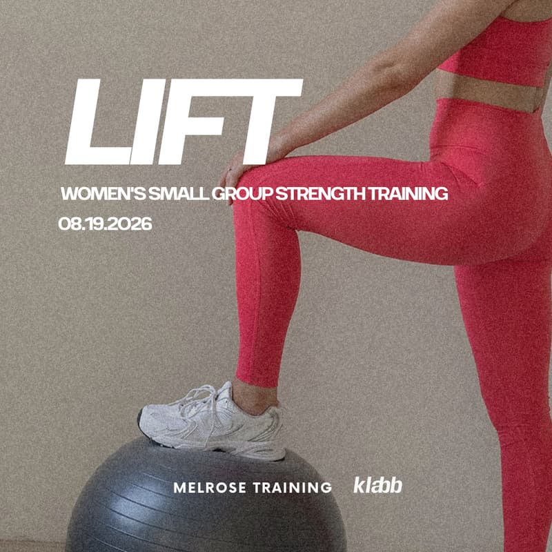 Cover Image for LIFT: Women's Strength Training Class 08.19
