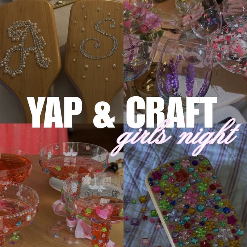 Cover Image for Yap & Craft - Girl's Night