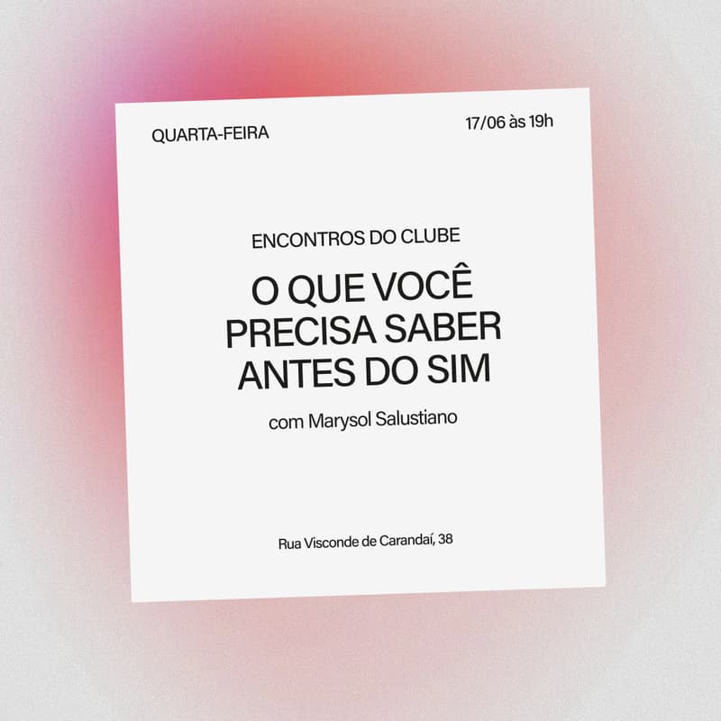 Cover Image for O que você precisa saber antes do "Sim" com Marysol Salustiano