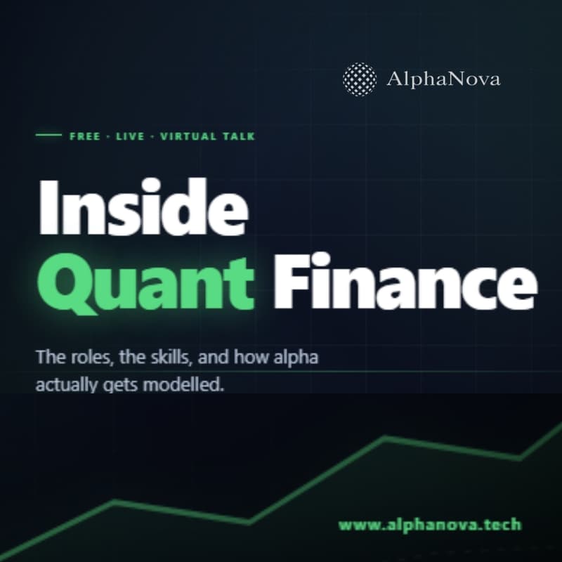 Cover Image for Careers in Quant Finance: Roles, Skills, and How to Turn Alpha into Income Today