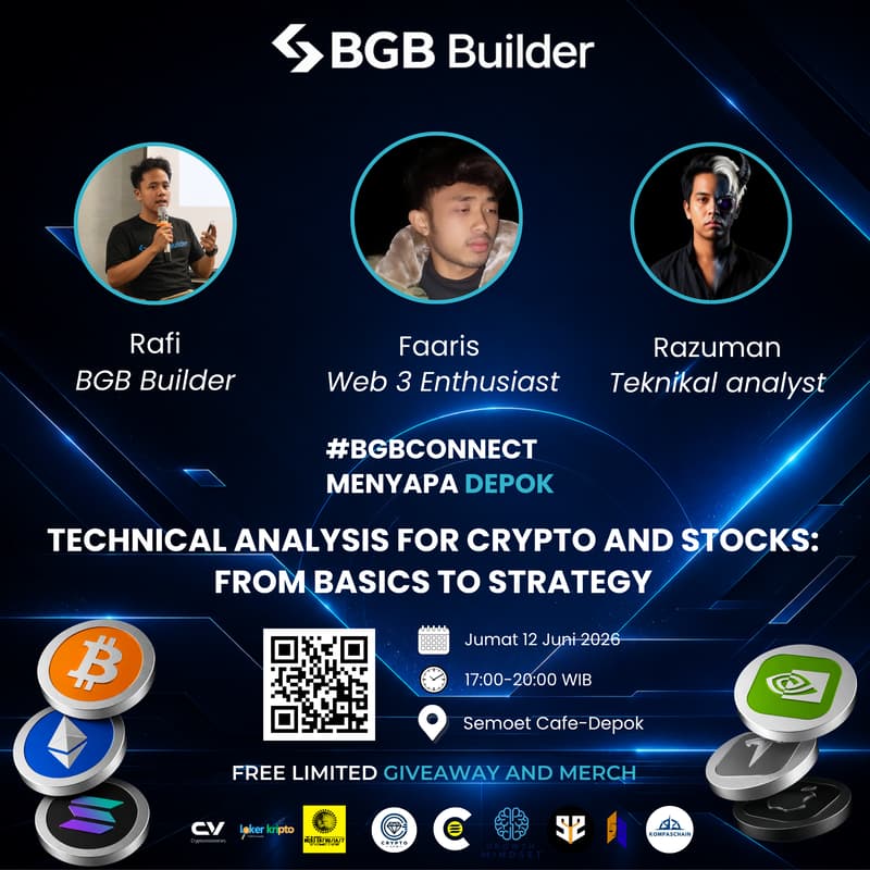 Cover Image for BGB Connect Depok : Technical Analysis for Crypto & Stocks
