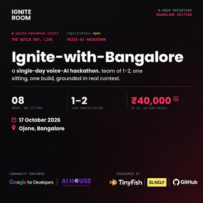 Cover Image for Ignite With Bangalore