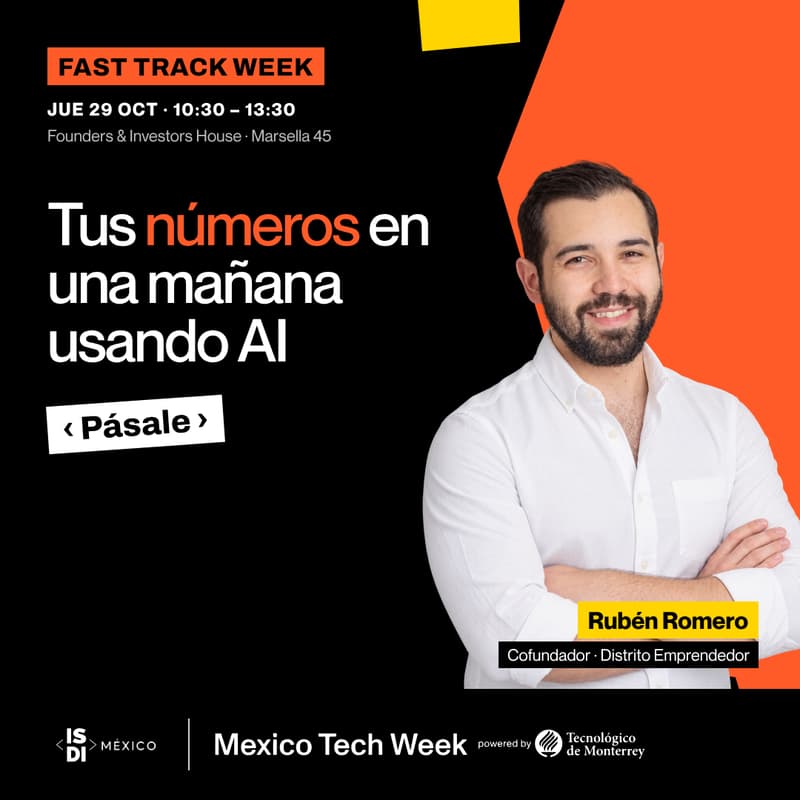 Cover Image for Fast Track Week · 07 · Cuánto necesitas vender para ser rentable, con IA