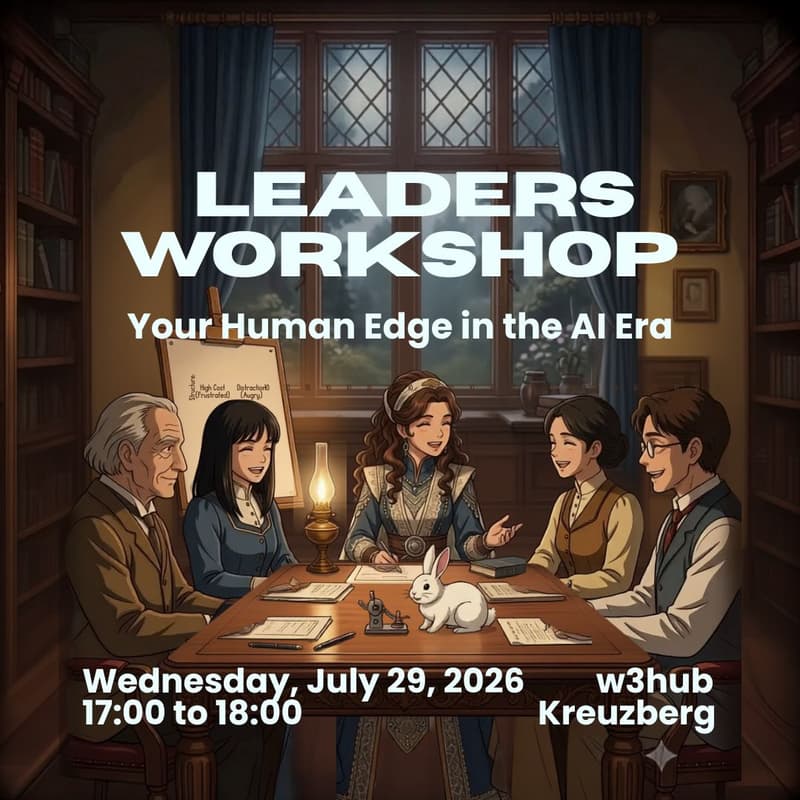 Cover Image for Your Human Edge in the AI Era: Leading without Burning Out