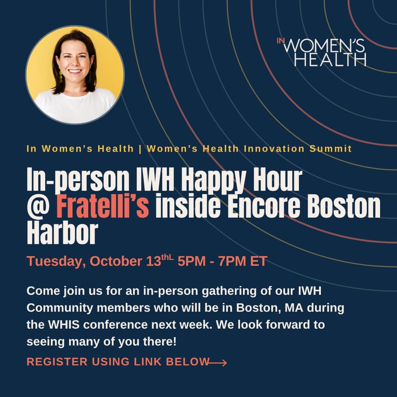 Cover Image for In-person IWH Happy Hour at Fratelli's during WHIS