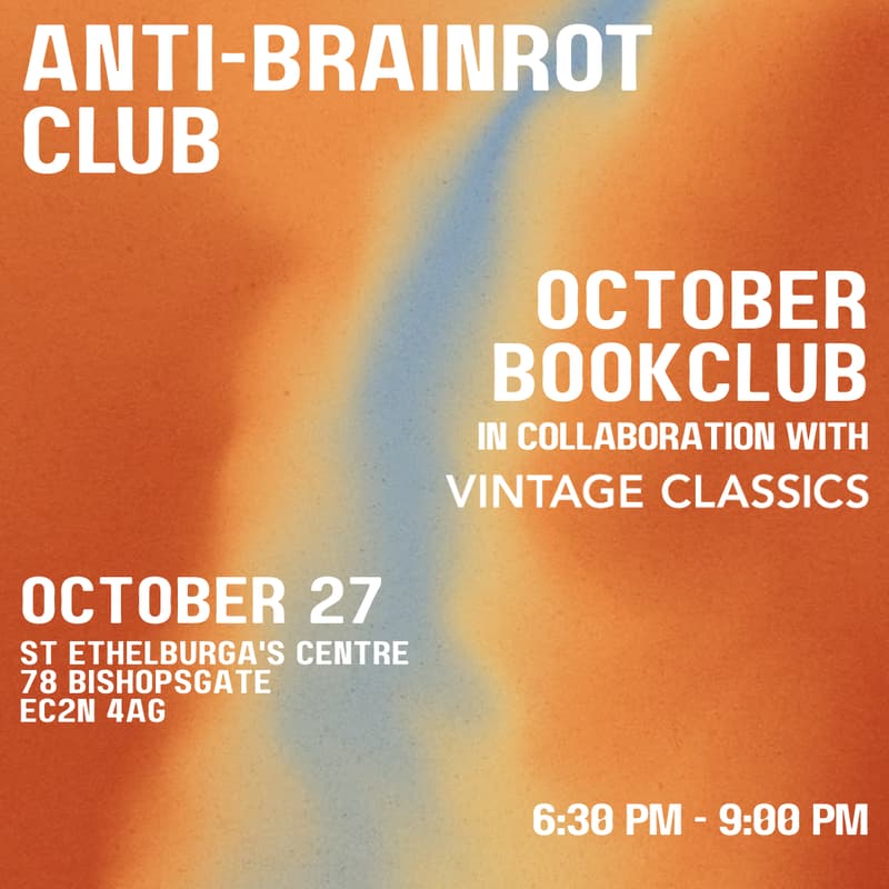 Cover Image for ABRC X VINTAGE CLASSICS BOOKCLUB: IS IT THE END OF THE WORLD?