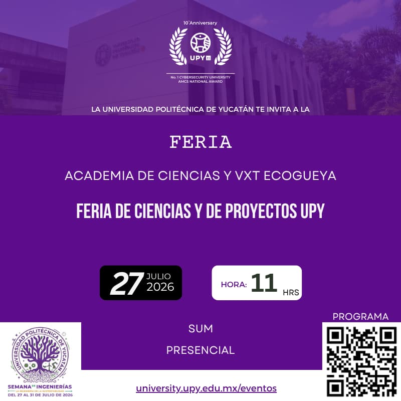 Cover Image for Feria de Ciencias y de Proyectos UPY