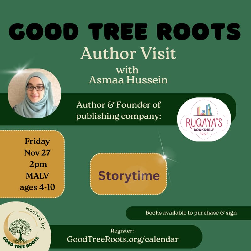 Cover Image for Author visit: Story time