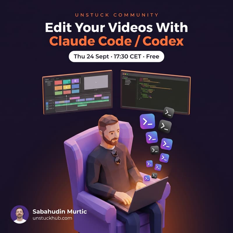 Cover Image for Edit Your Videos With Claude Code/Codex