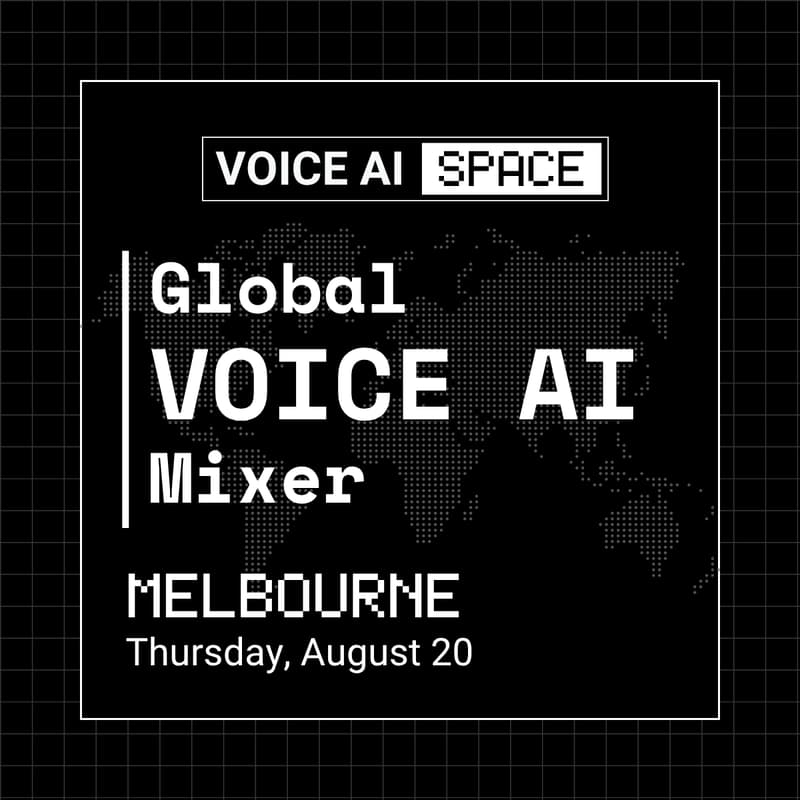 Cover Image for VOICE AI Community Mixer MELBOURNE