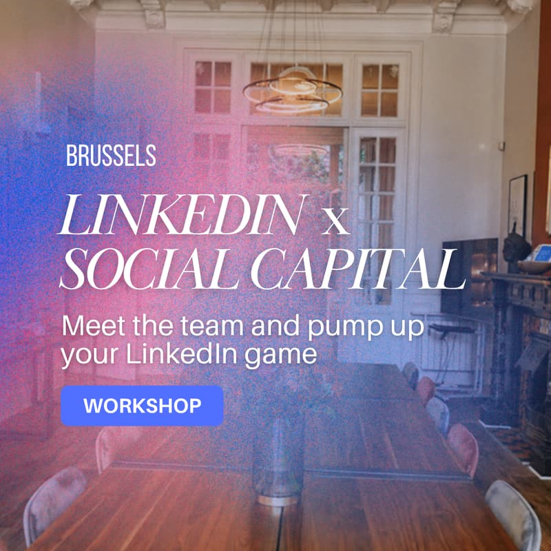 Cover Image for LinkedIn x Social Capital • A Comms & Marketing Workshop