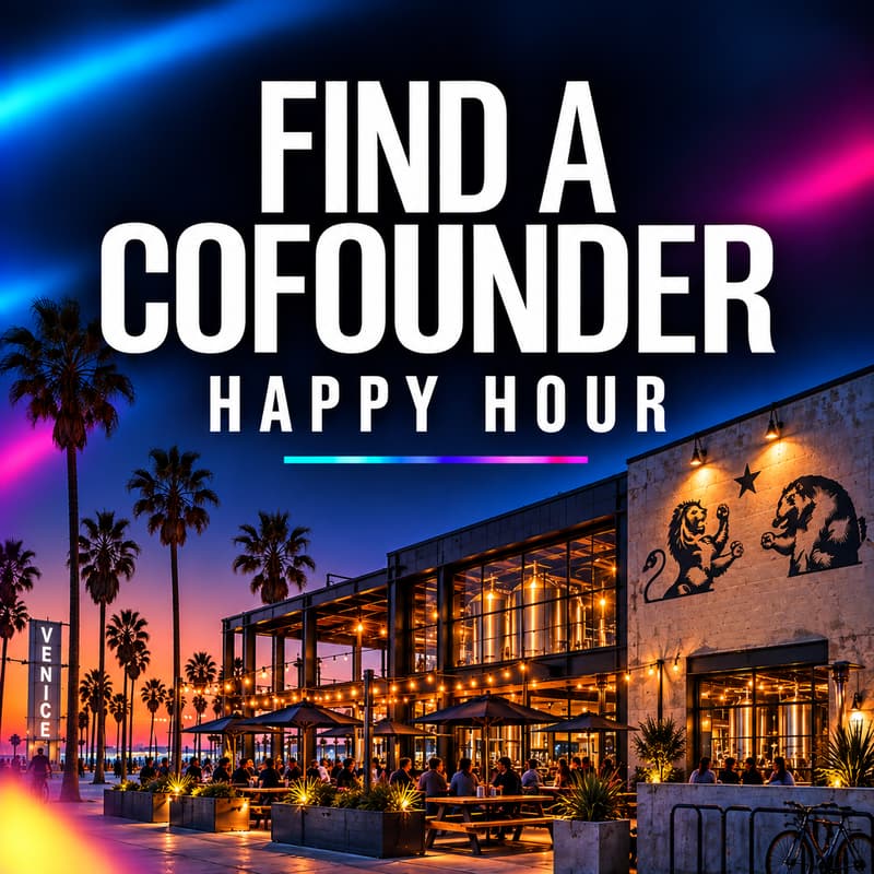 Cover Image for Find a Cofounder Happy Hour: Founders + Tech Professionals