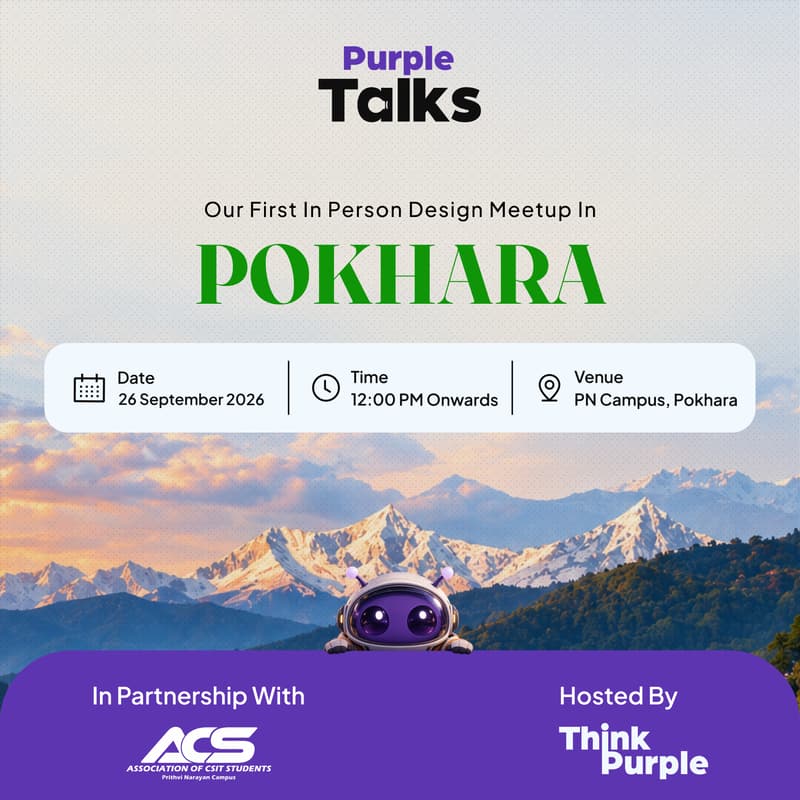 Cover Image for #03 Purple Talks in Pokhara