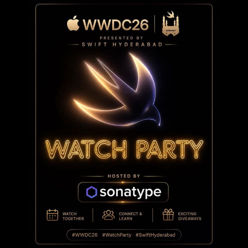 Cover Image for Swift Hyderabad WWDC26 Watch Party