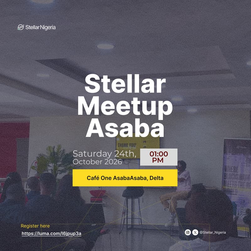 Cover Image for Stellar Meet Up Asaba