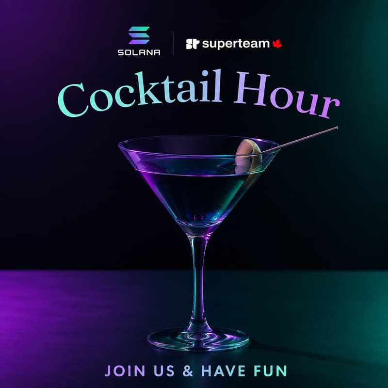 Cover Image for Cocktails and Canapés - Solana Superteam