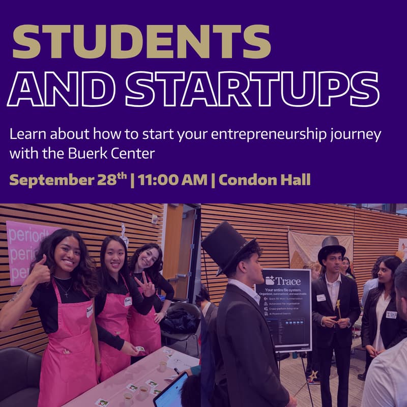 Cover Image for Students & Startups: Entrepreneurship Information Session