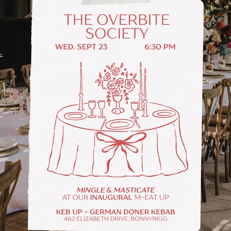 Cover Image for The Overbite Society - Inaugural M-EAT Up
