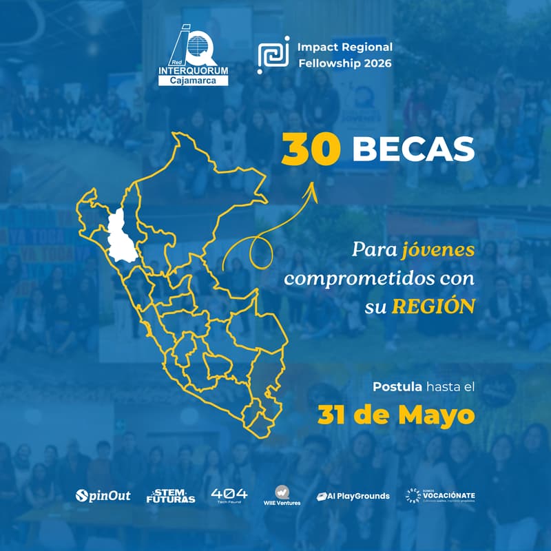 Cover Image for EMPIEZA HOY 🌀 SÚMATE AL IMPACT REGIONAL FELLOWSHIP 2026 🚀 CAJAMARCA