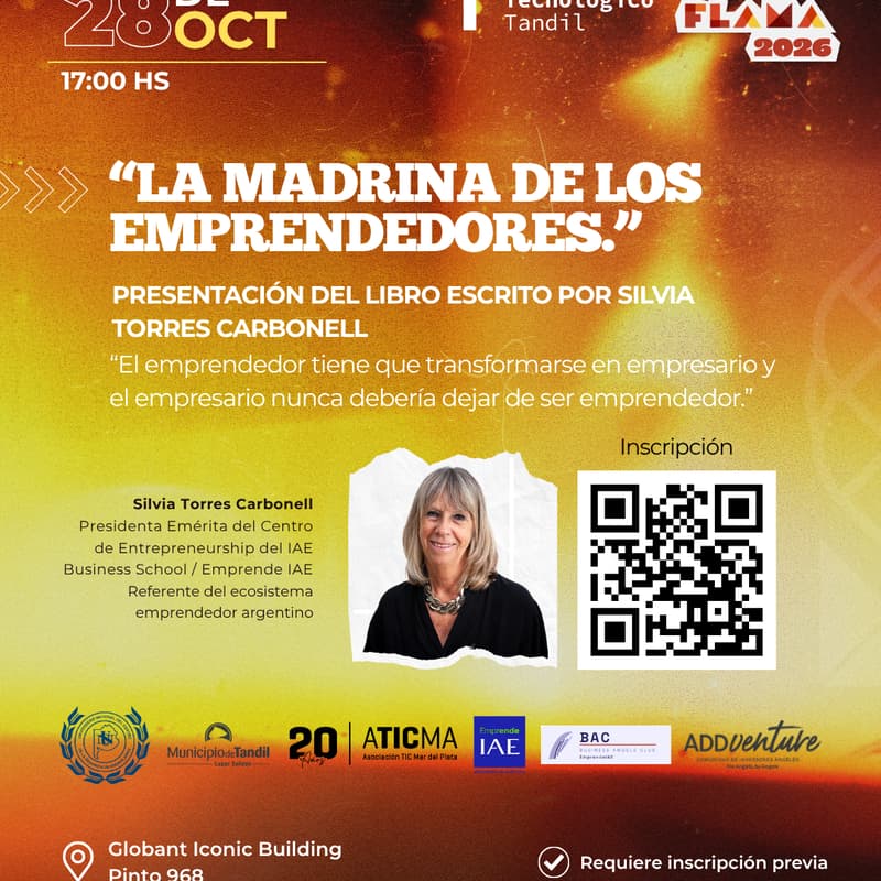 Cover Image for Presentación deL libro “LA MADRINA de los emprendedores.”