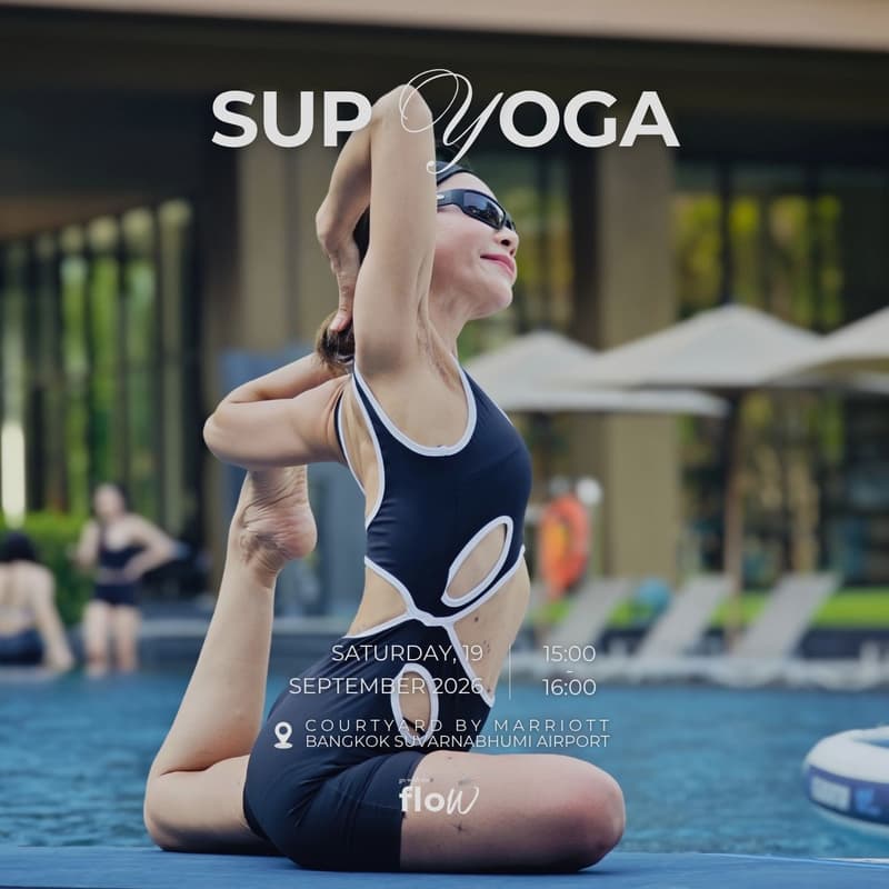 Cover Image for SUP YOGA - Sept 19 (15:00-16:00)
