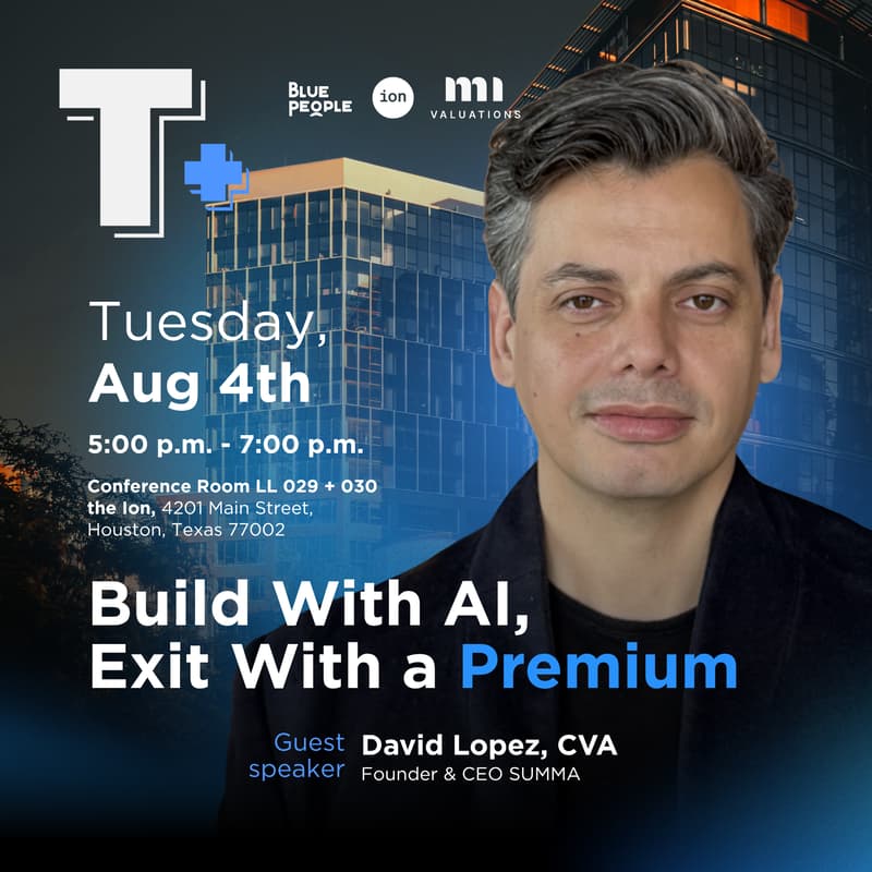 Cover Image for CEOs: Build With AI, Exit With a Premium