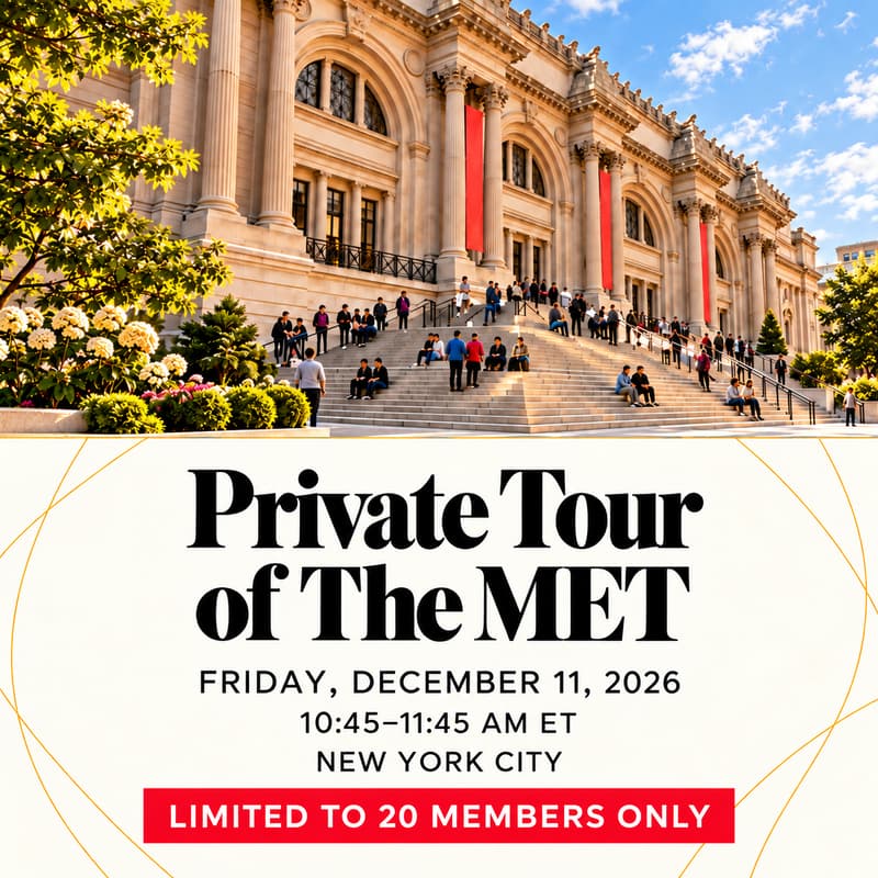 Cover Image for Private MET Museum Tour (Members Only)