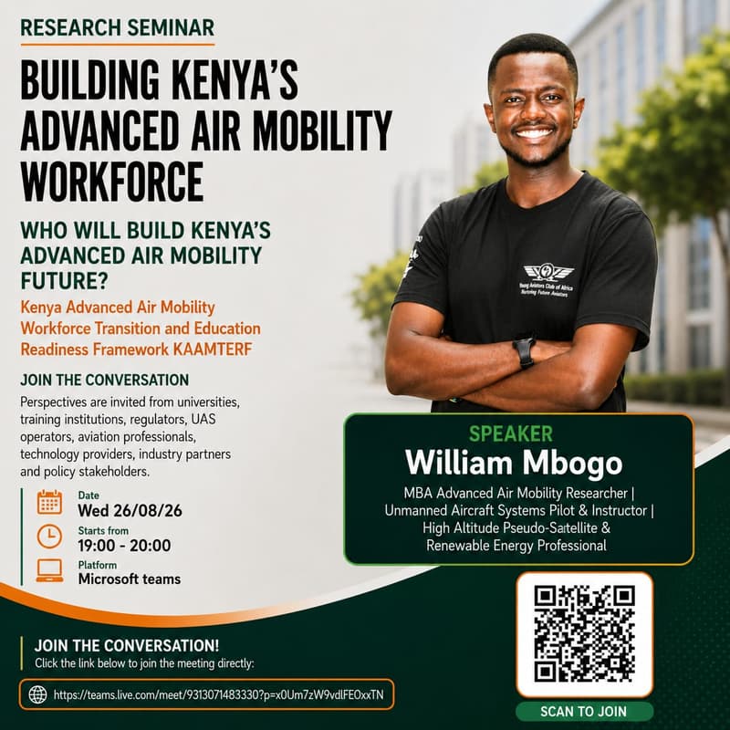 Cover Image for Advanced Air Mobility Workforce Readiness Forum