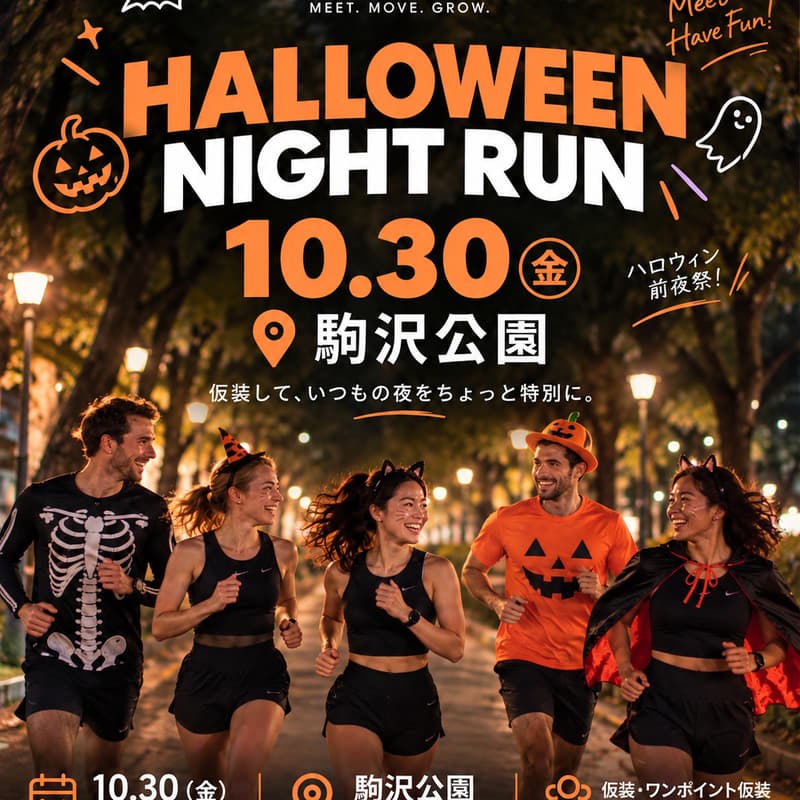 Cover Image for Halloween Night Run🎃🏃♂️