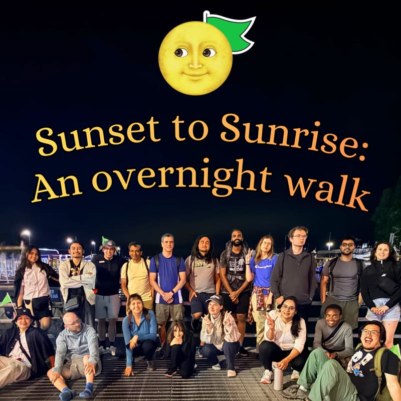 Cover Image for Sunset to Sunrise: An Overnight Walk