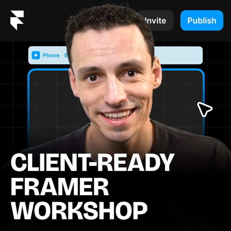 Cover Image for Client-Ready Framer Blueprint (Workshop)