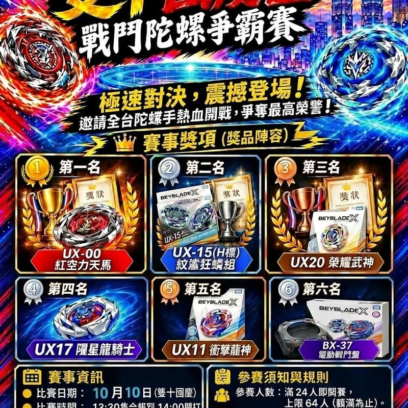 Cover Image for 一轉定乾坤 雙十國慶盃