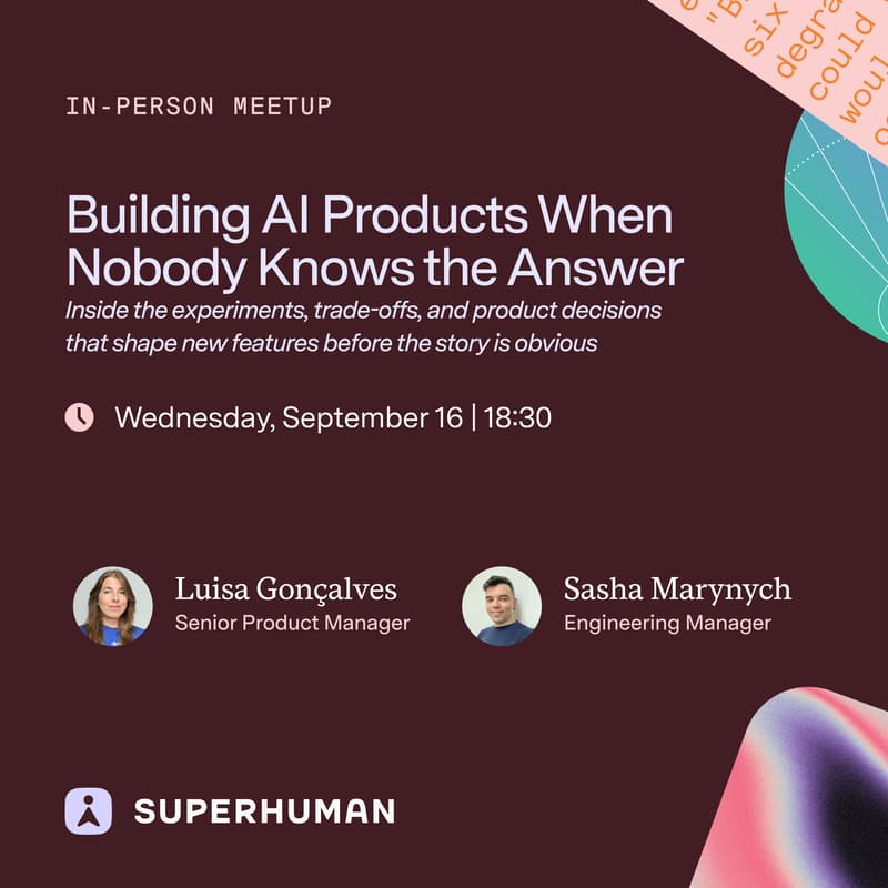 Cover Image for Building AI Products When Nobody Knows the Answer