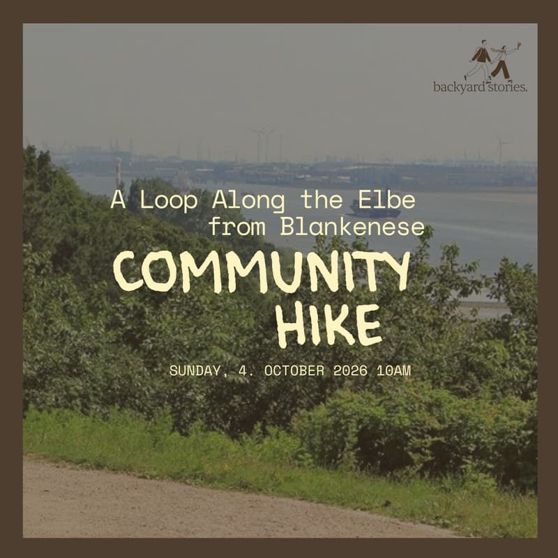 Cover Image for COMMUNITY HIKE: A loop along the Elbe from Blankenese (everyone welcome)